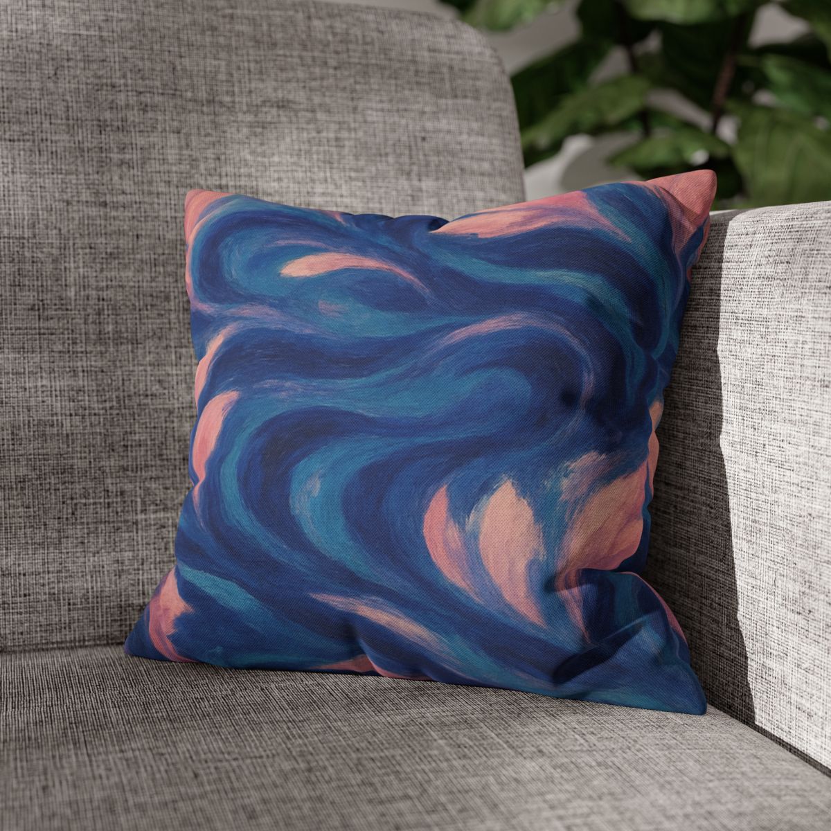 Petal Wave Cascade soft cotton pillow cases