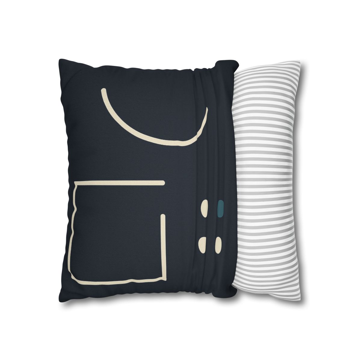 Framed Arc With Missing Cell Grid unique gift pillow cases