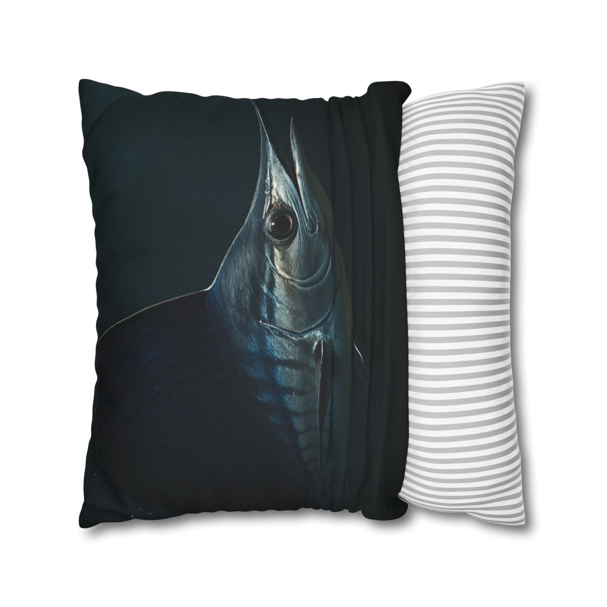 Silver Wake Sailfish soft cotton pillow cases