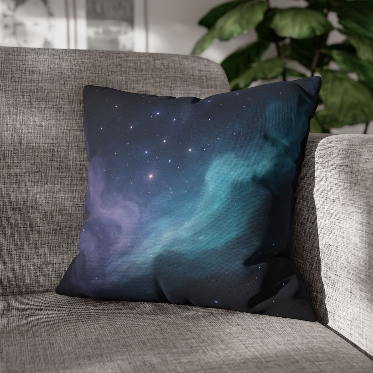 Luminous Nebula Tidal Surge designer print pillow cases