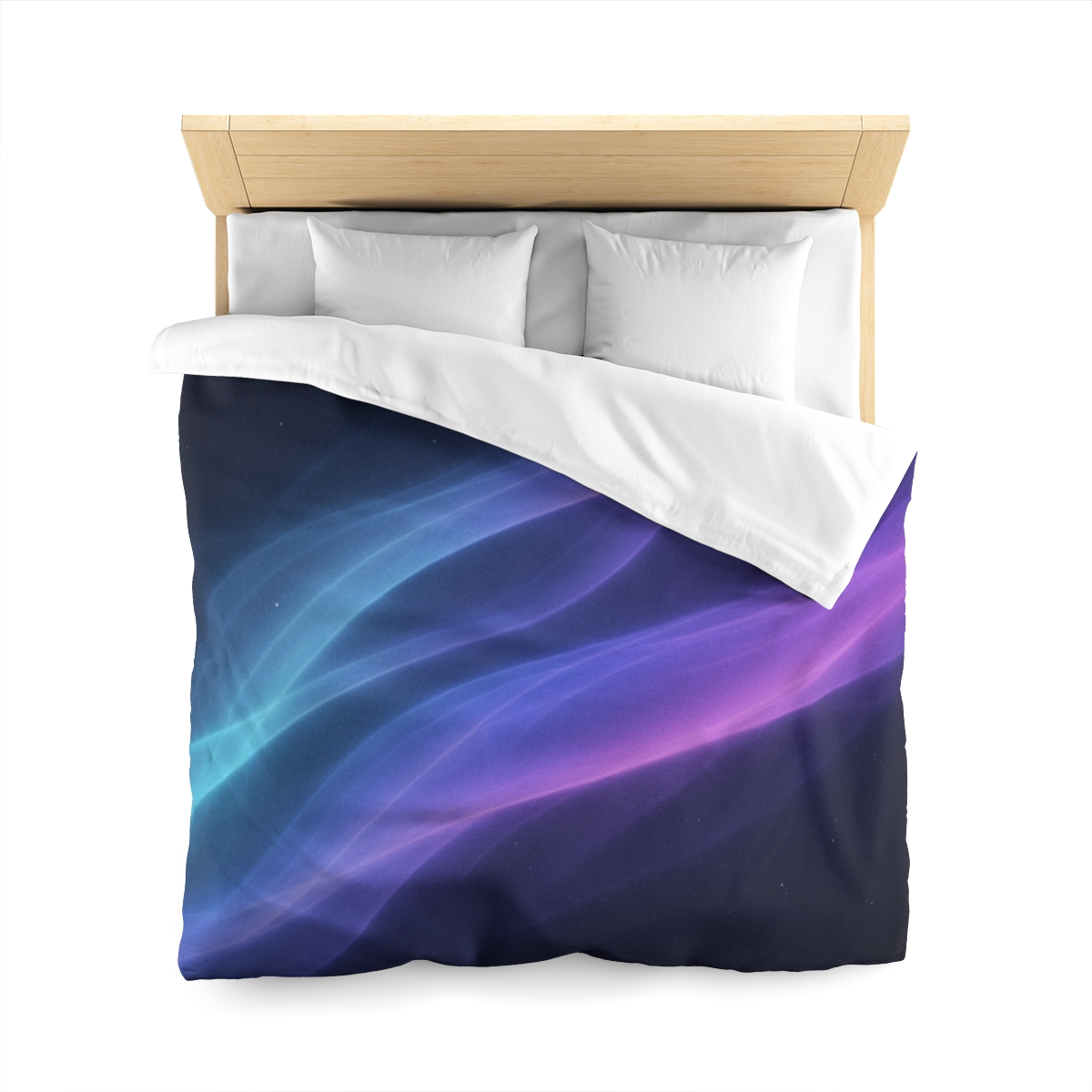 Prismatic Ion Veil Drift unique patterned duvets