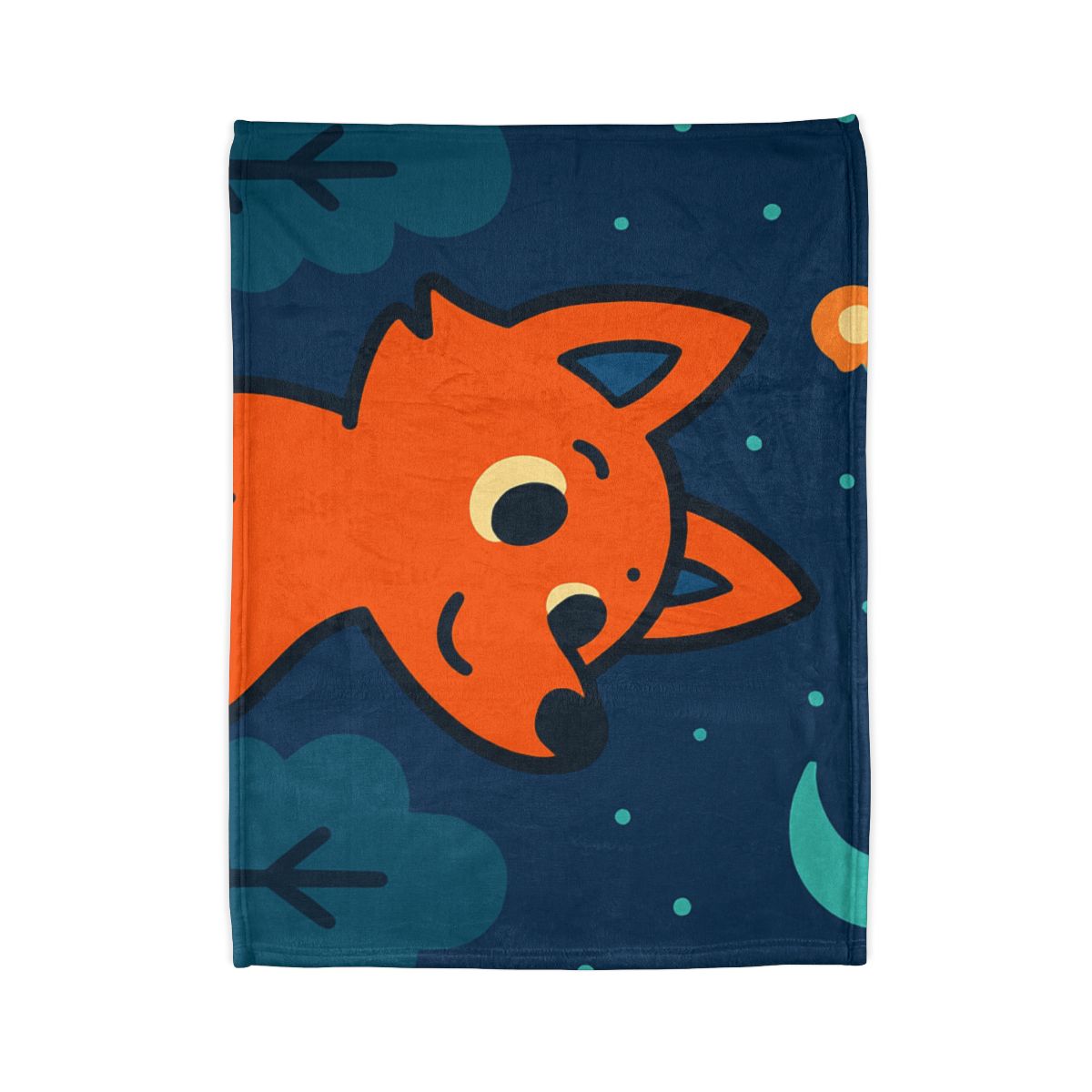 Starlight Forest Fox warm winter blankets