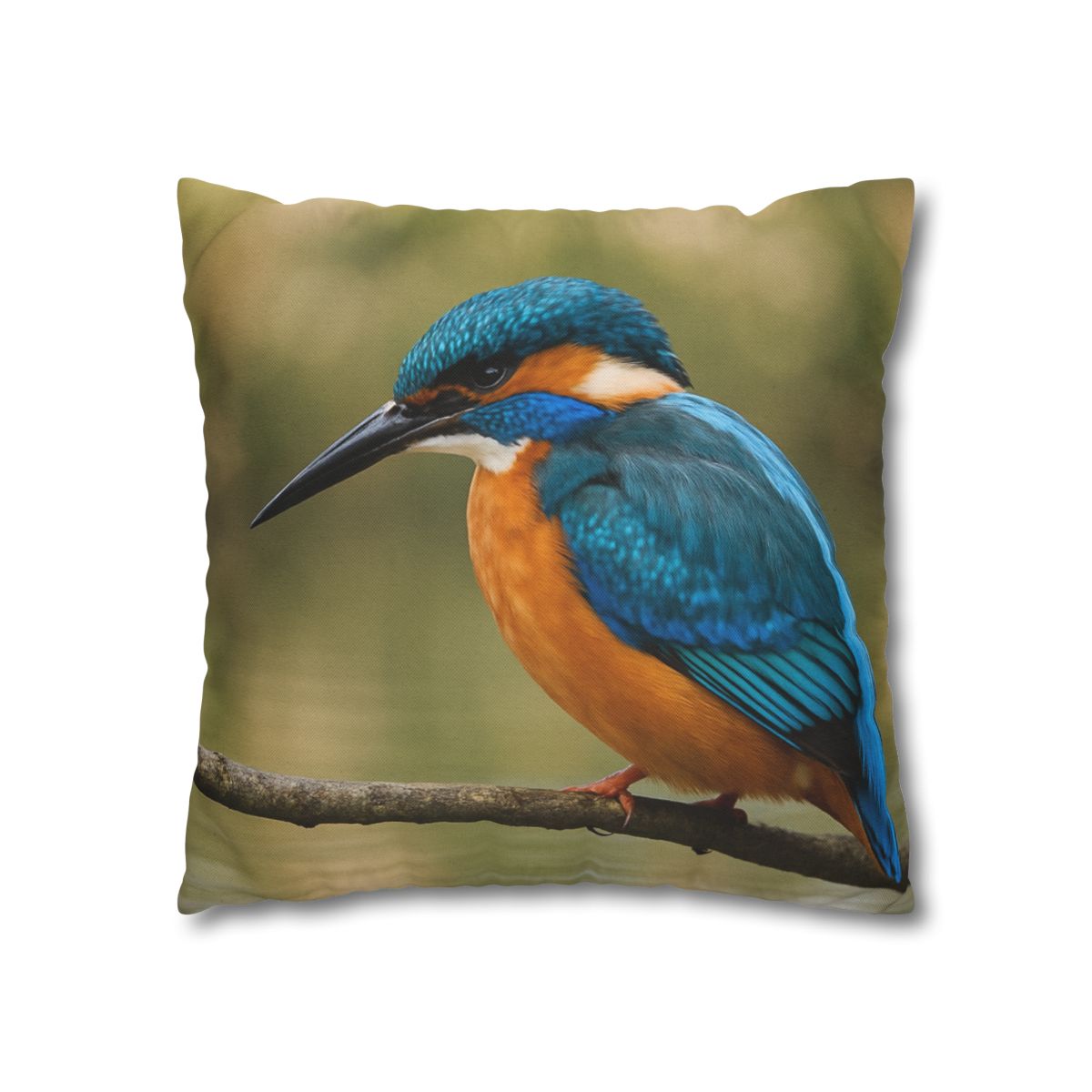 Crystal Dive Common Kingfisher trendy patterned pillow cases