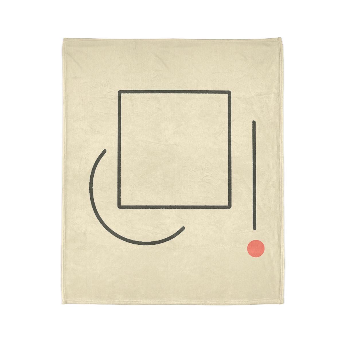 Offset Frame With Crescent Anchor warm winter blankets