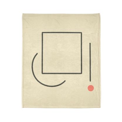 Offset Frame With Crescent Anchor warm winter blankets