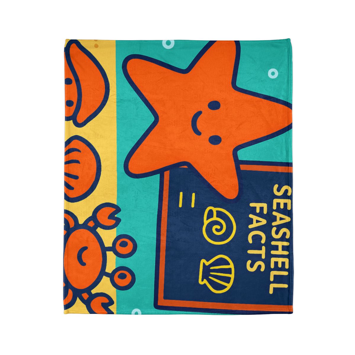 Starfish Science Class trendy patterned blankets