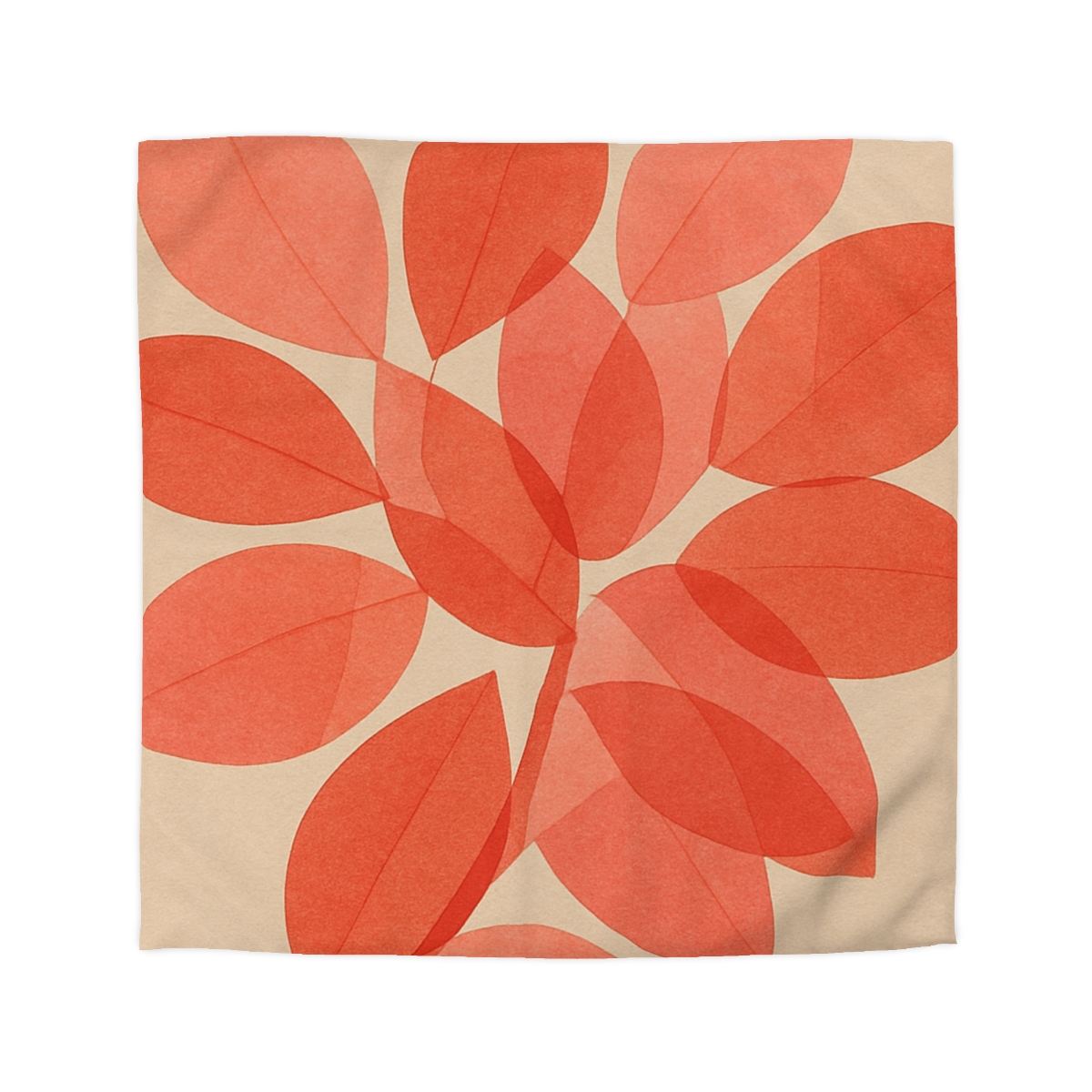 Petal Mosaic Overlay soft comforter duvets