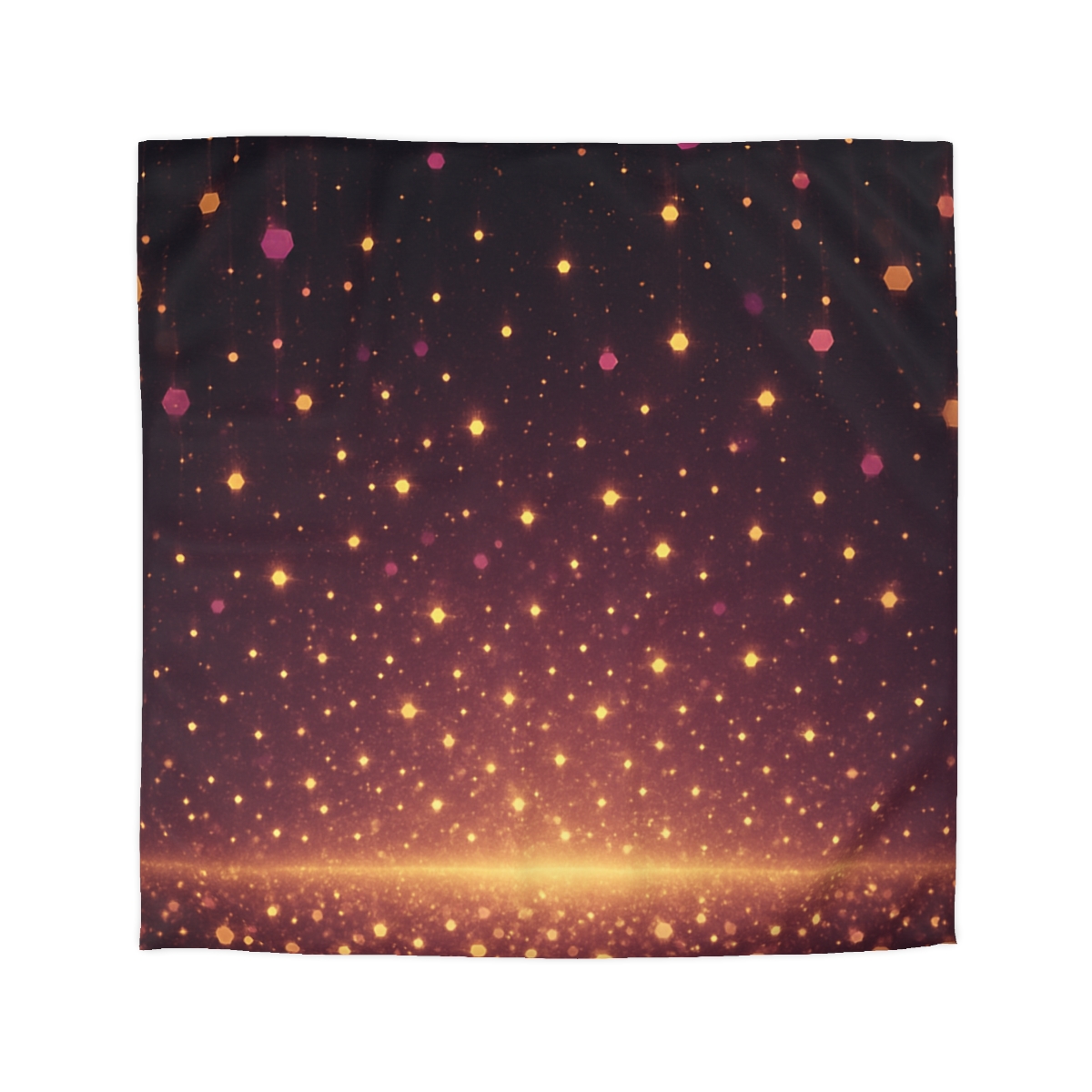 Photon Rain Mosaic designer printed duvets