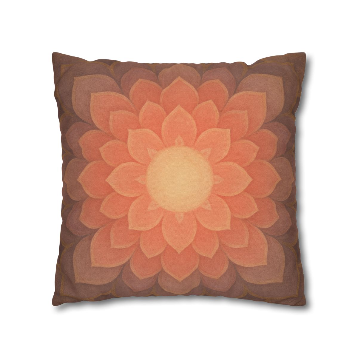 Petal Mandala Overlay stylish decorative pillowcases