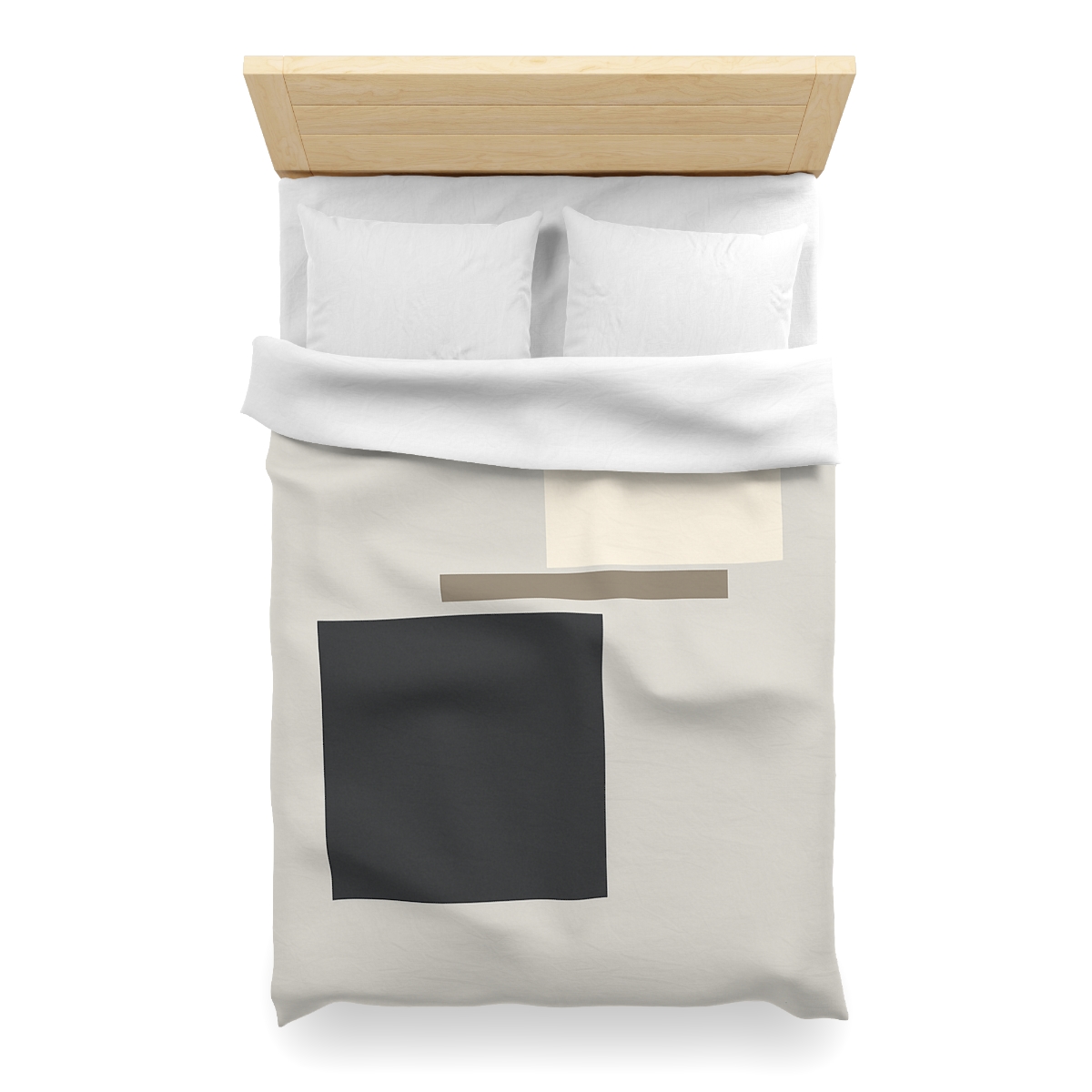 Offset Rectangle Pause soft comforter duvets