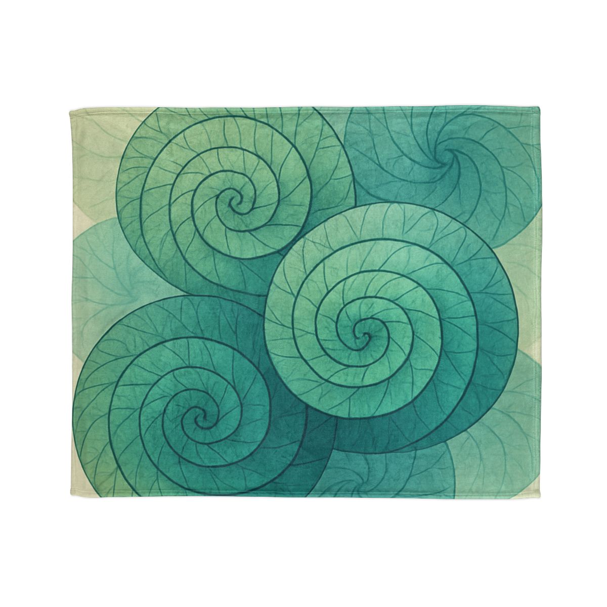 Vein Spiral Canopy trendy patterned blankets