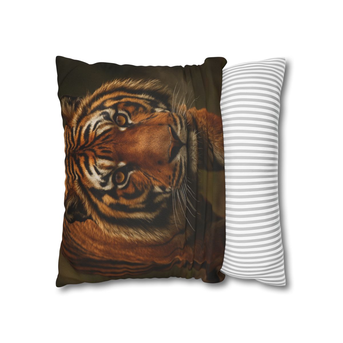 Forest Stalker Bengal Tiger trendy patterned pillow cases