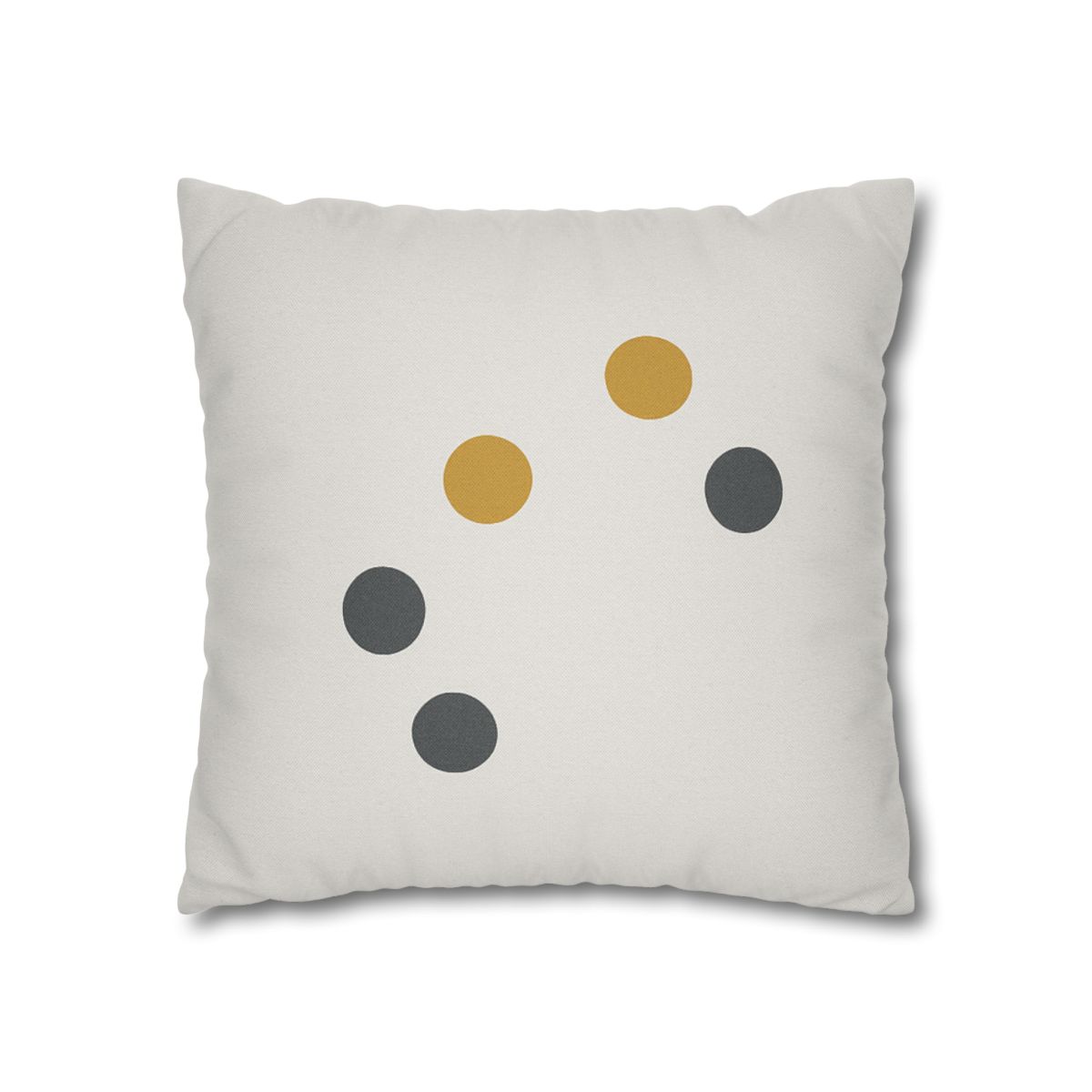 Asymmetric Dot Cluster designer print pillow cases