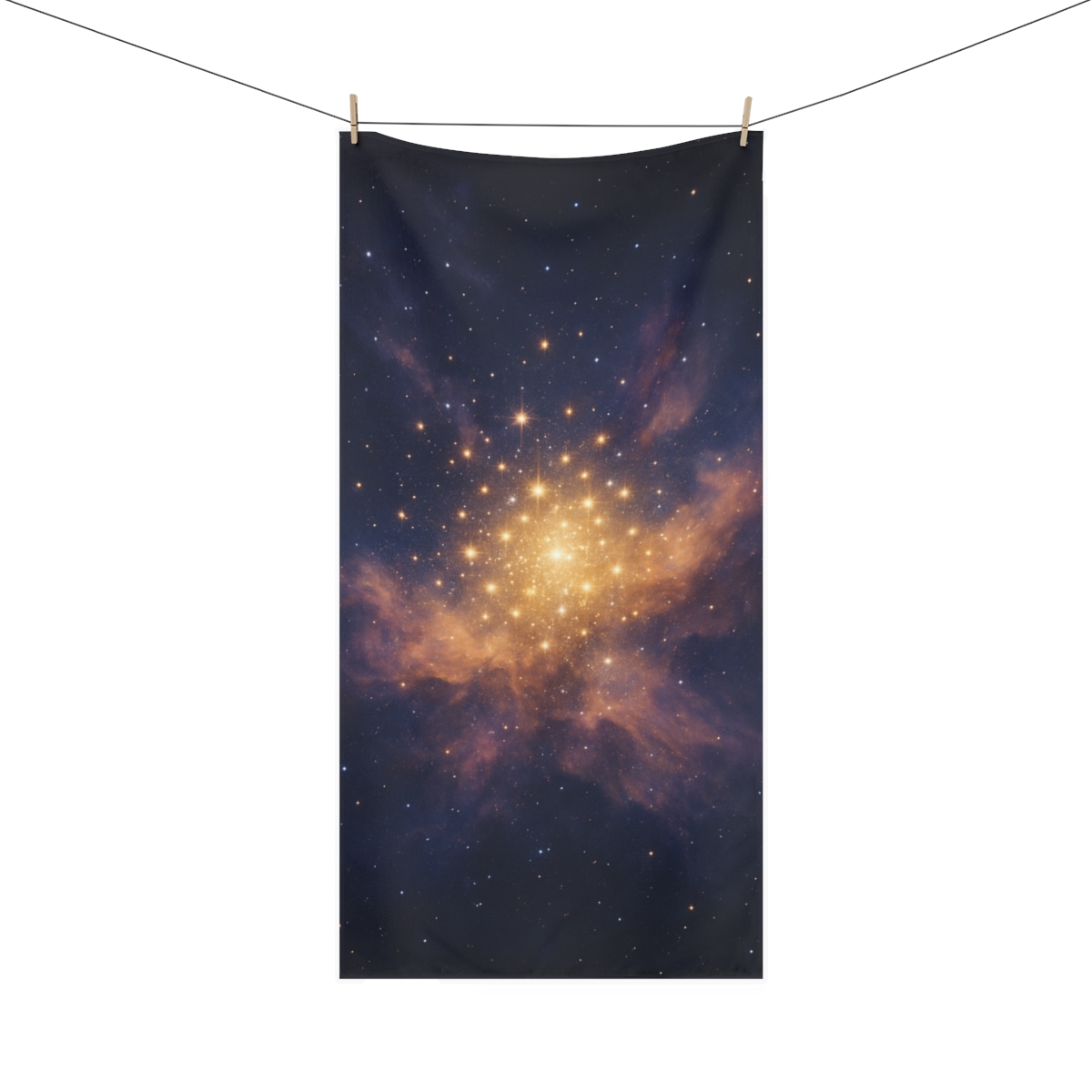 Starburst Cluster Radiance trendy hand towels