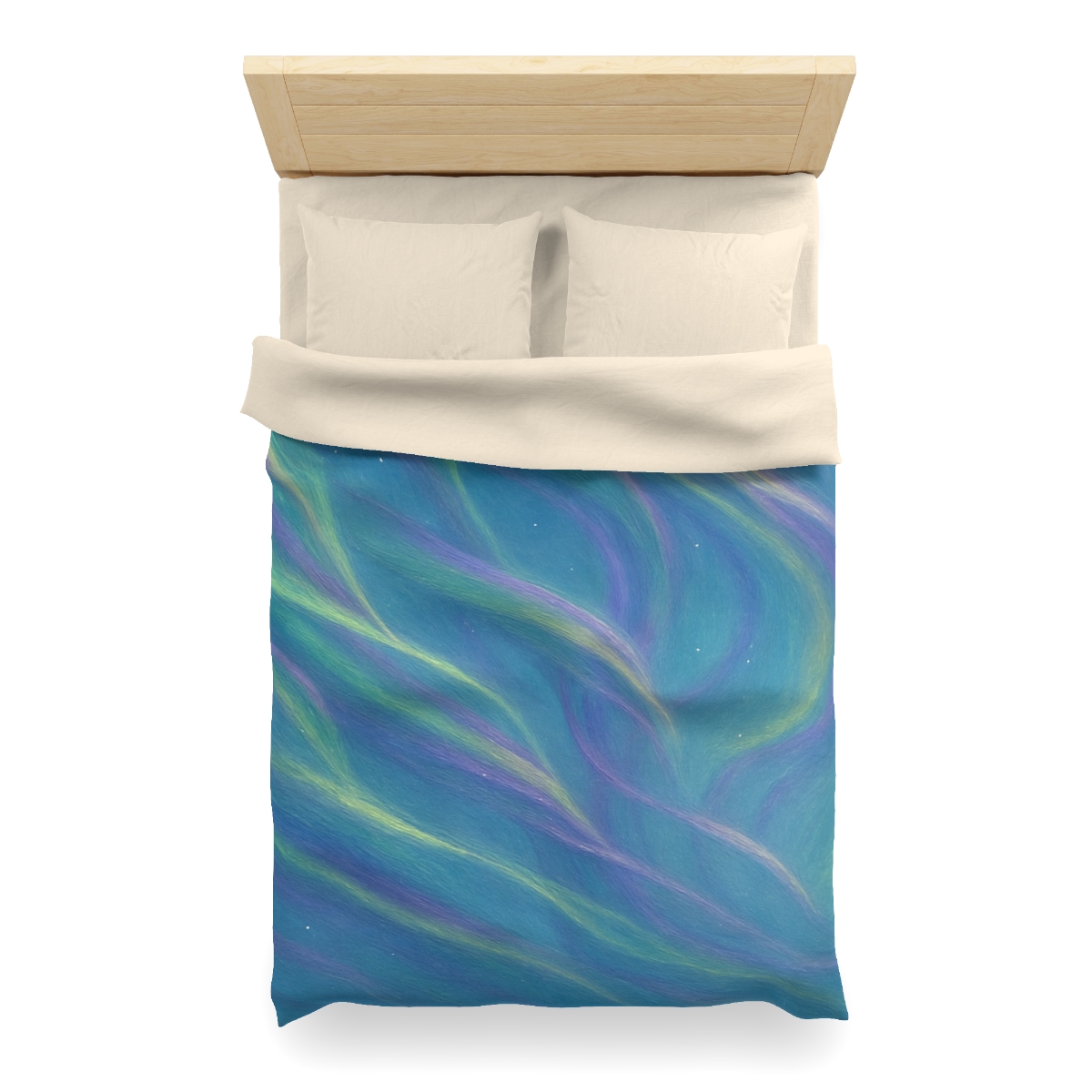 Aurora Filament Weave personalized bedding duvets