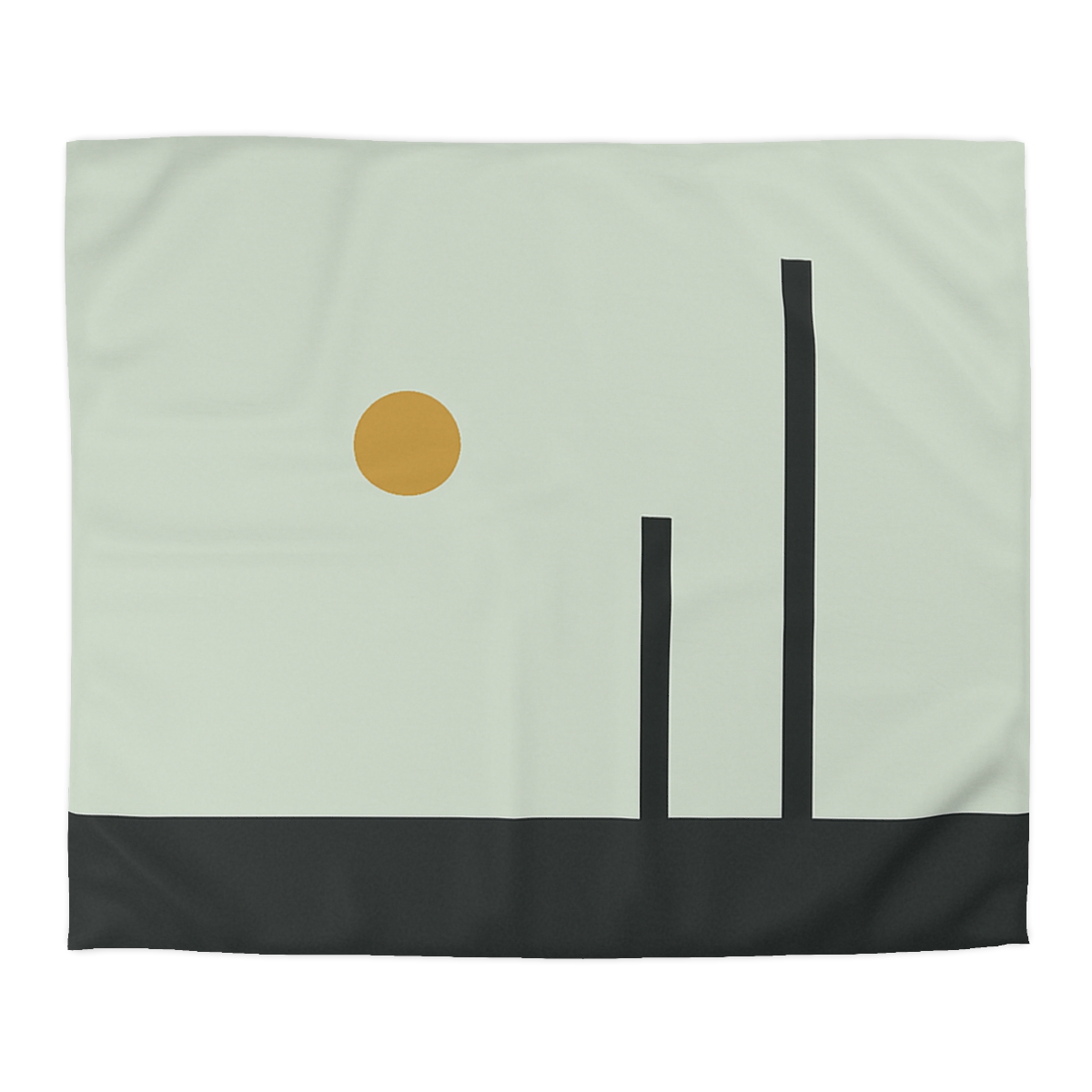 Low Horizon Bar And Twin Posts duvets for gifts