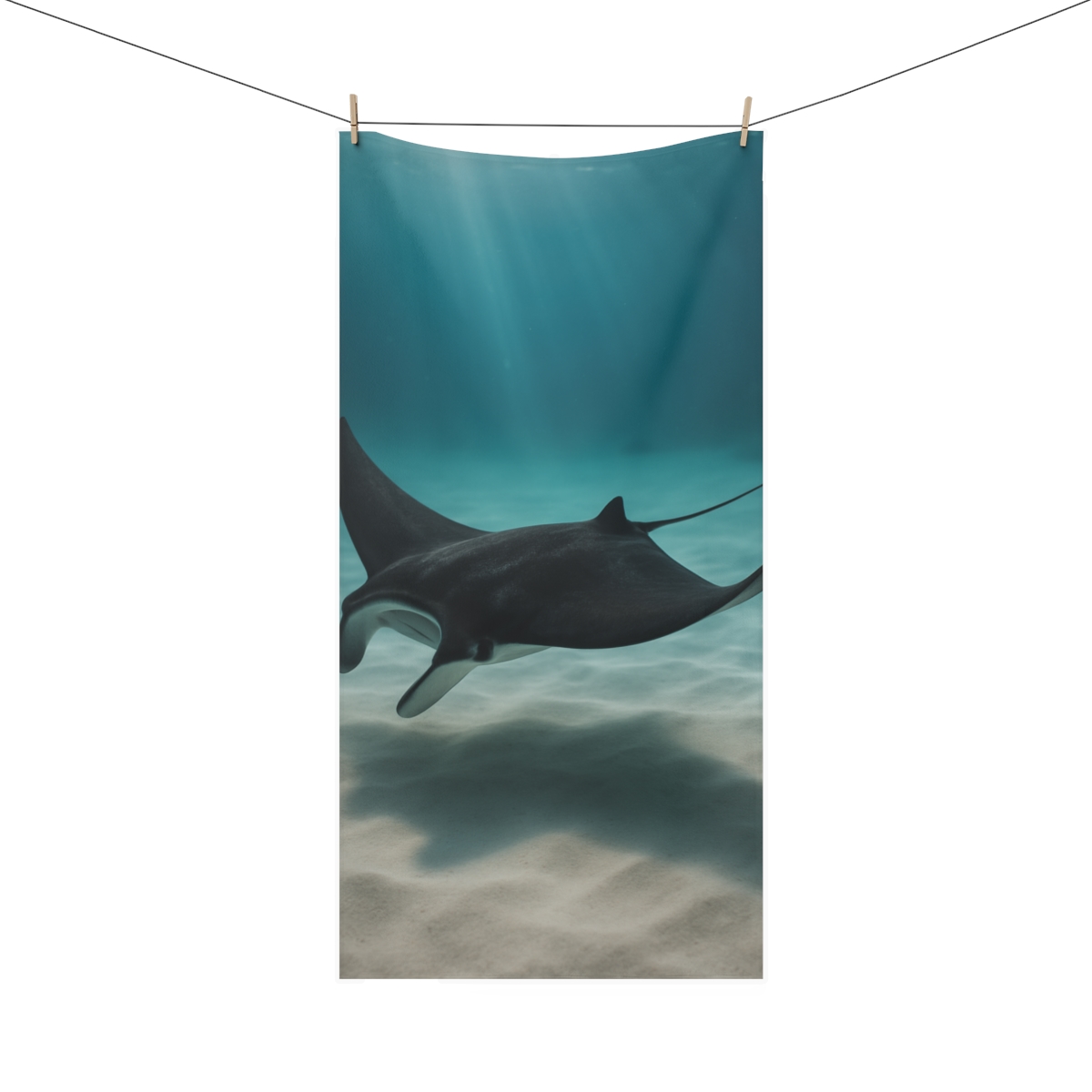 Shadow Glide Manta Ray comfortable face towels
