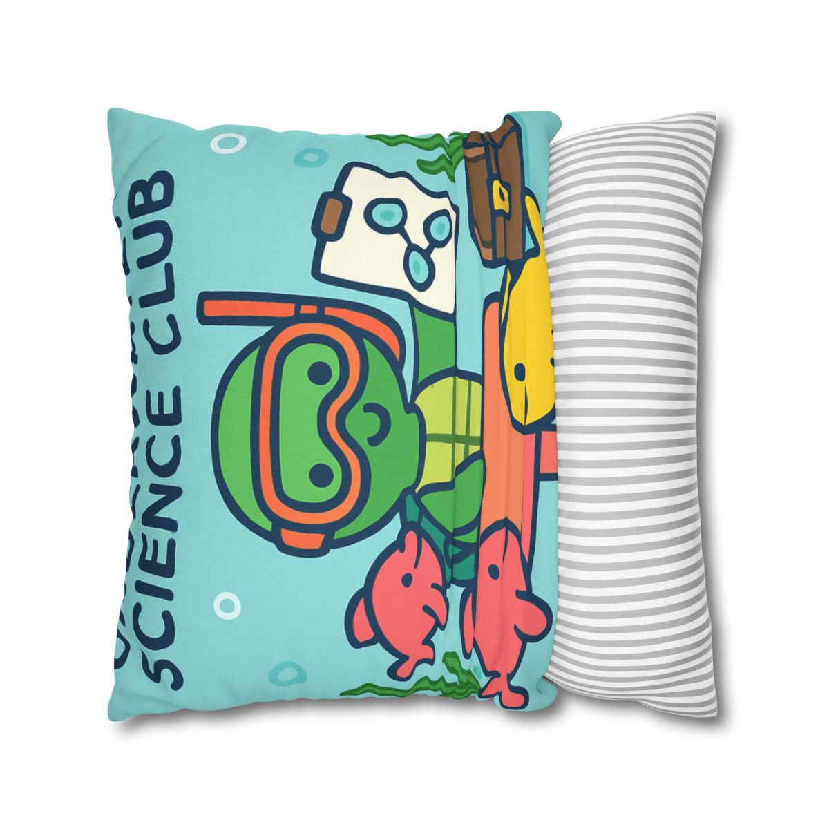 Coral Reef Science Club Turtle unique gift pillow cases