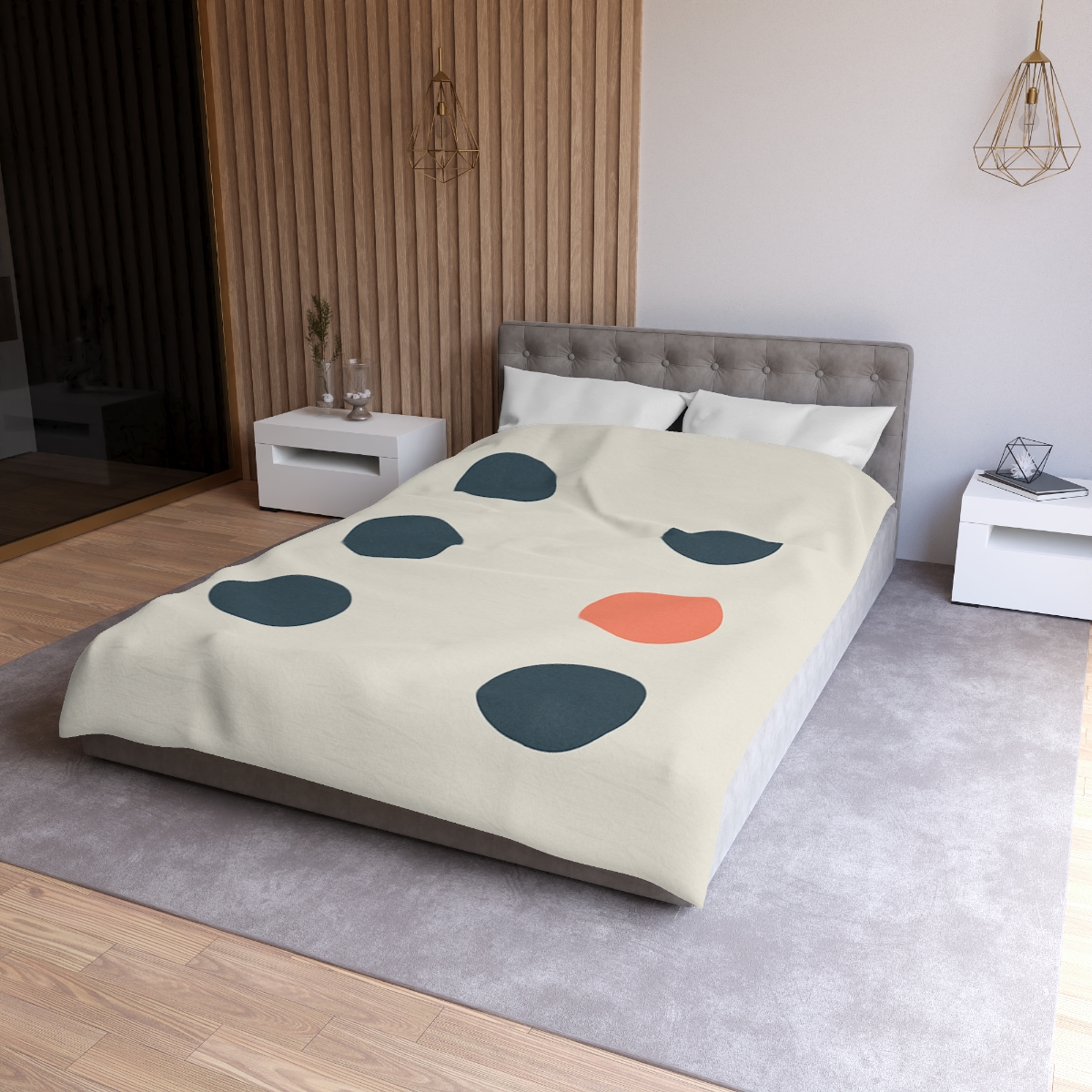 Clustered Dots With Open Lane duvets for gifts
