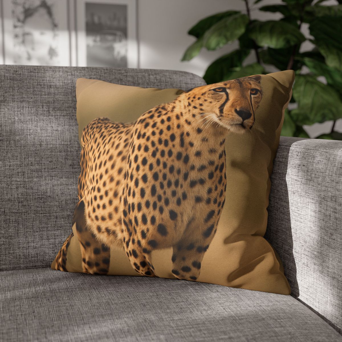Wind Trace Cheetah trendy patterned pillow cases