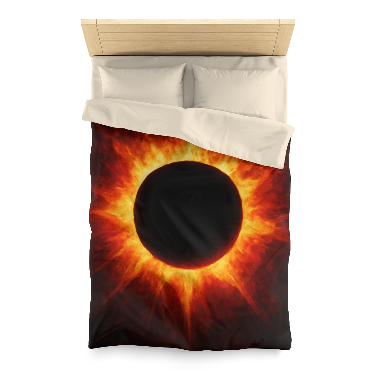 Eclipsed Ember Bloom soft comforter duvets