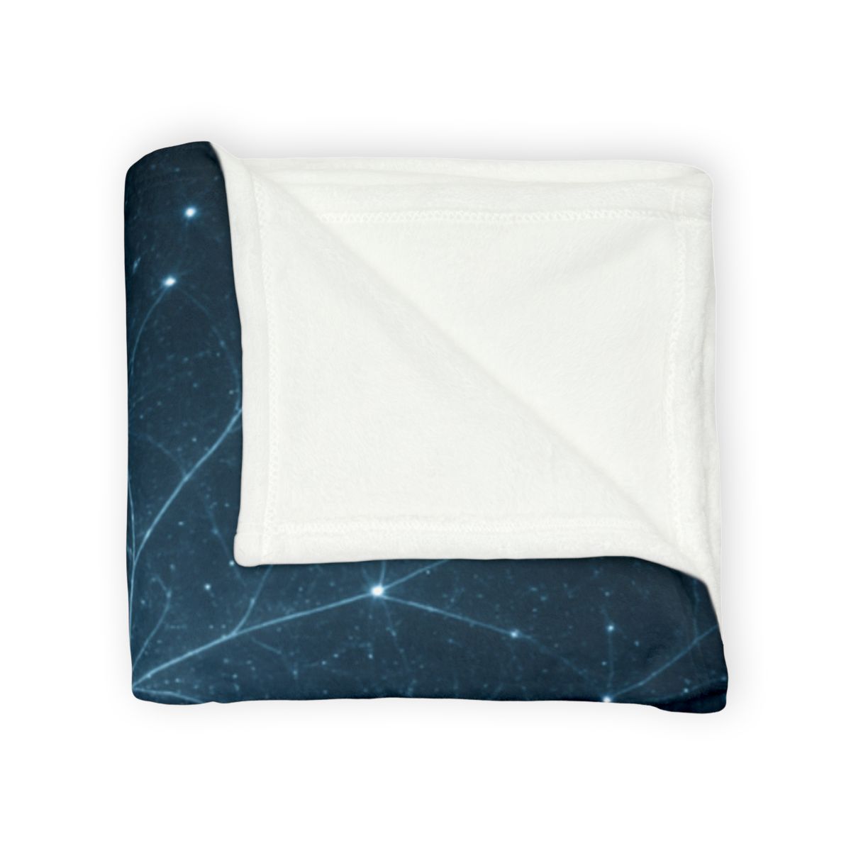 Starlit Fractal Canopy trendy patterned blankets