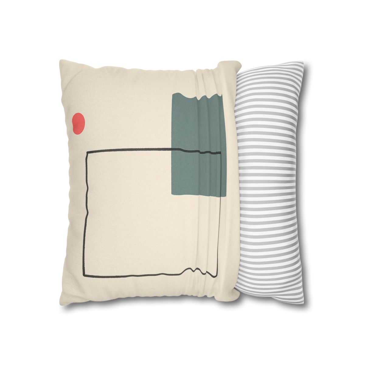 Open Frame With Quiet Spill personalized pillow covers