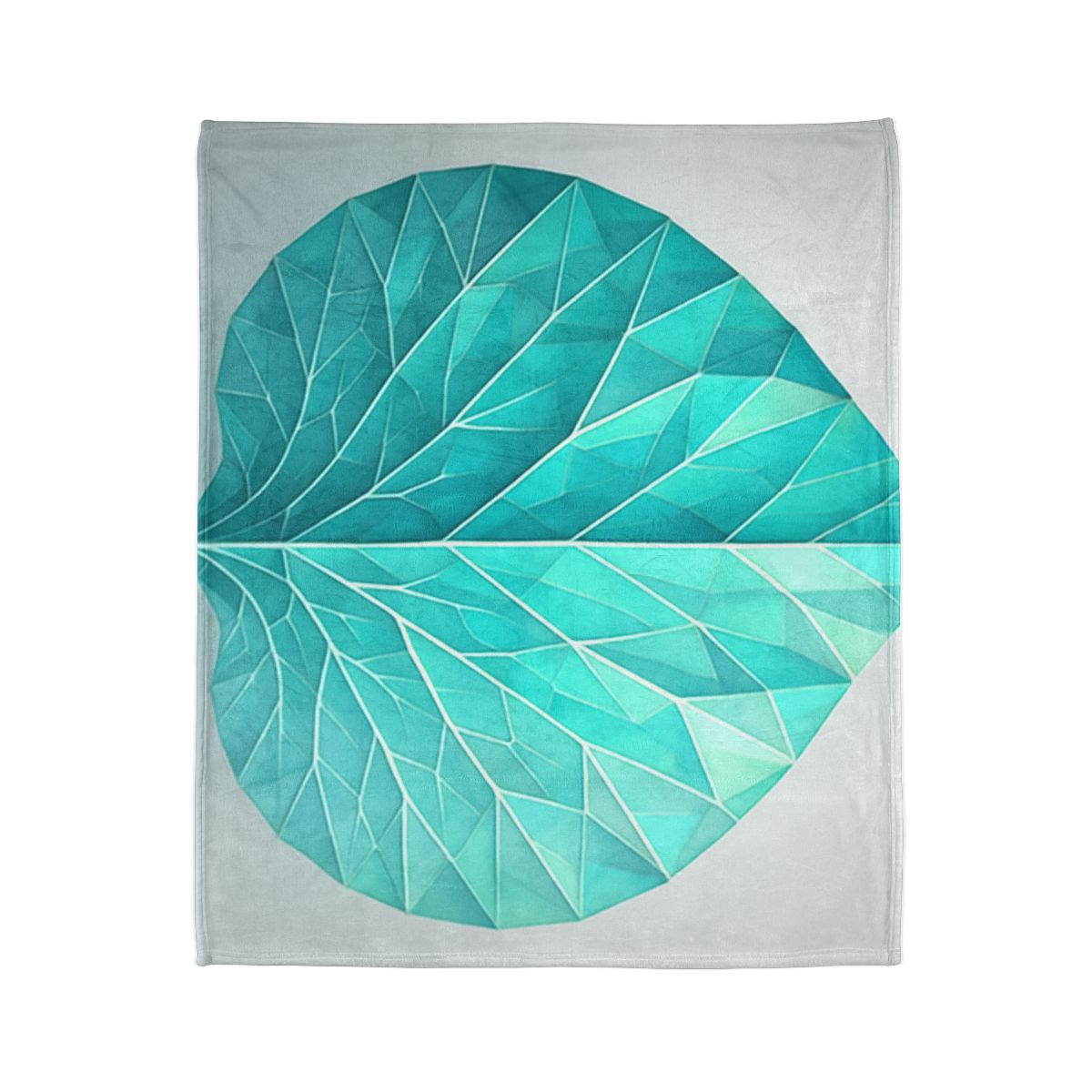 Leaf Vein Prism Fan personalized cozy blankets