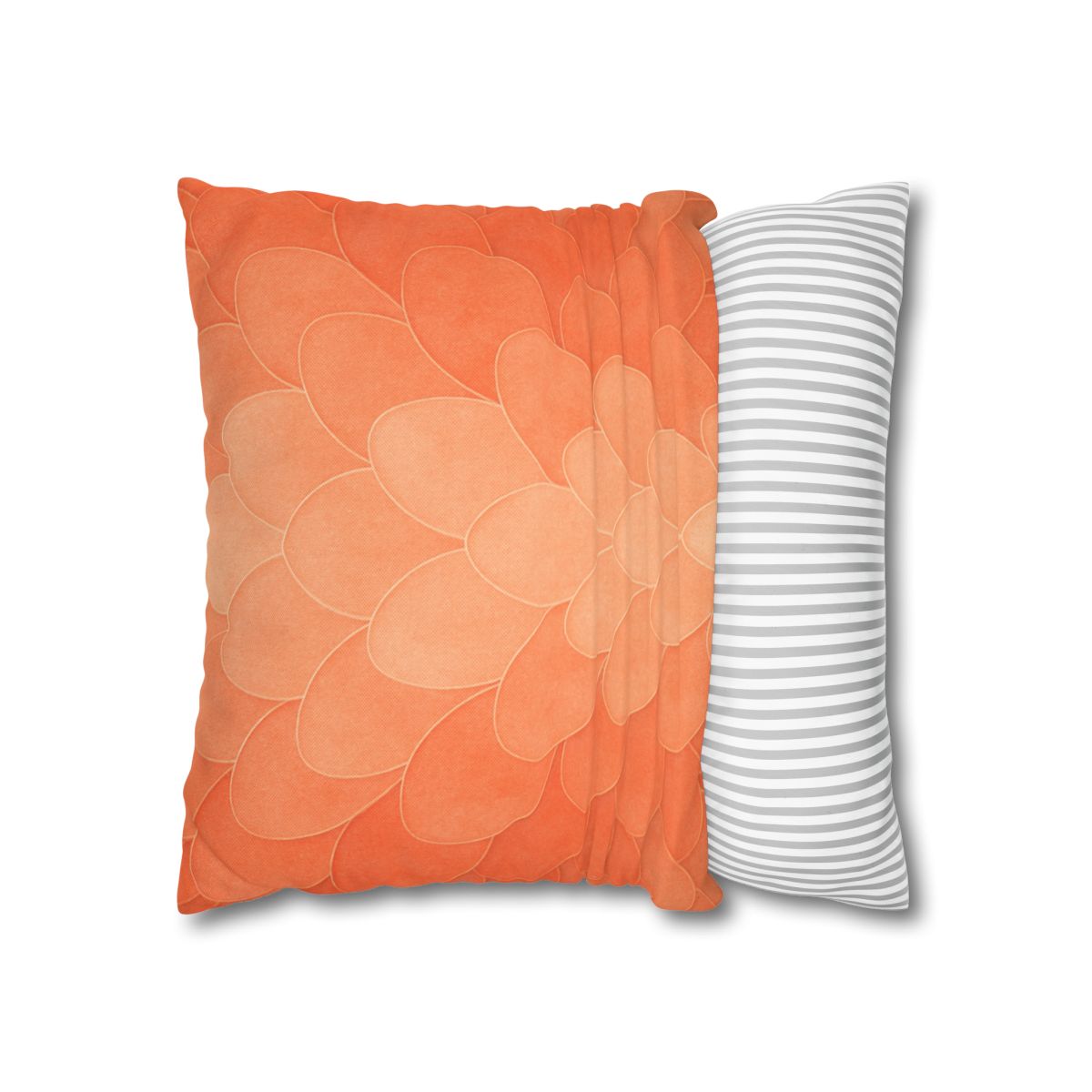 Petal Cascade Mosaic designer print pillow cases