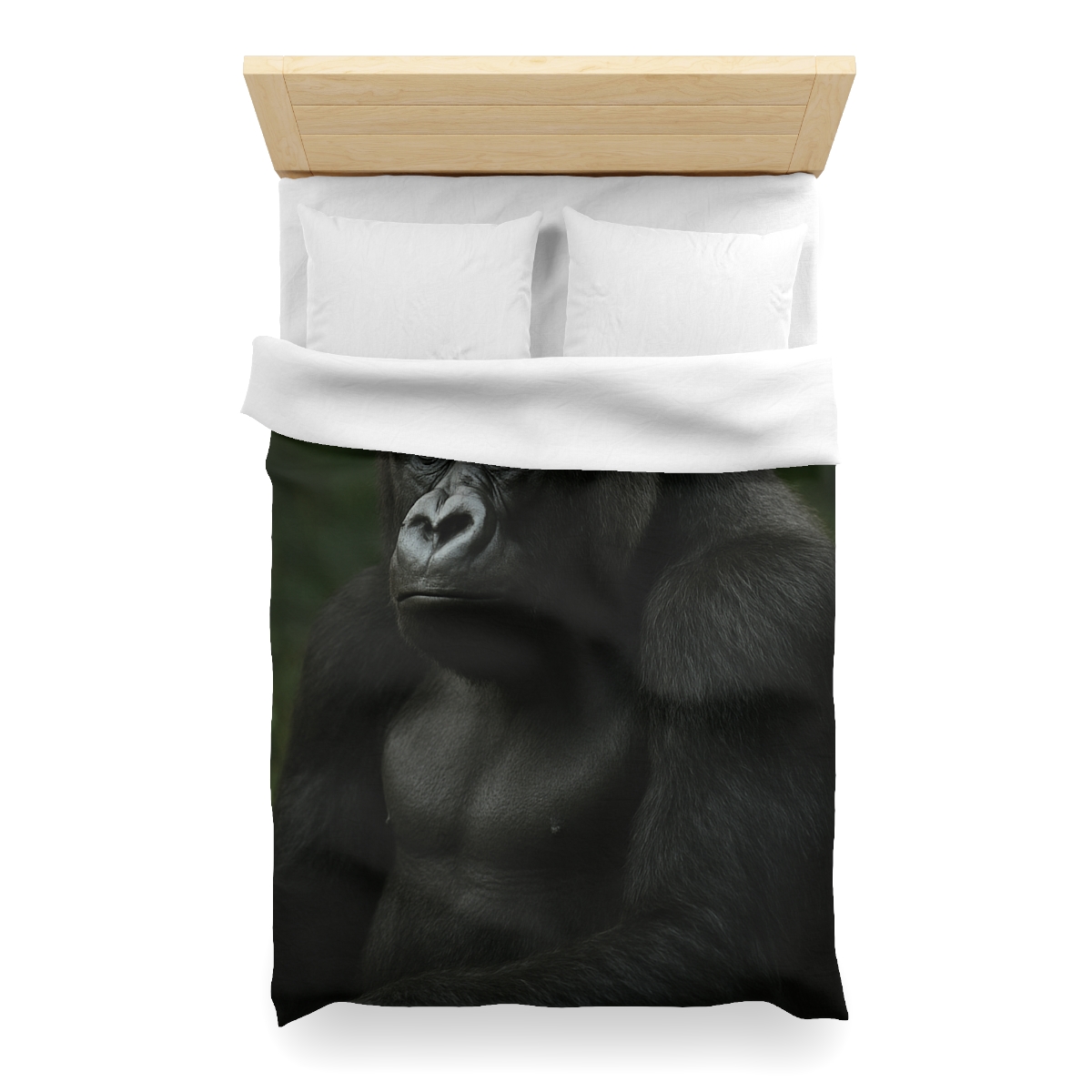 Silent Guardian Mountain Gorilla soft comforter duvets