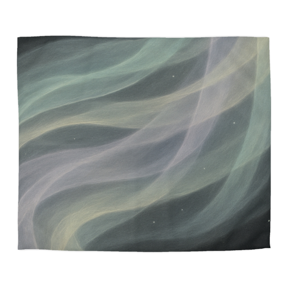 Auroral Cosmic Silk Currents stylish duvet covers