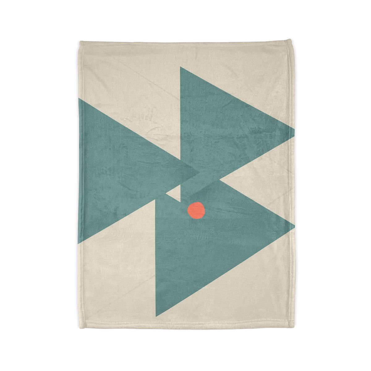 Triangular Cluster With Accent Dot designer printed blankets