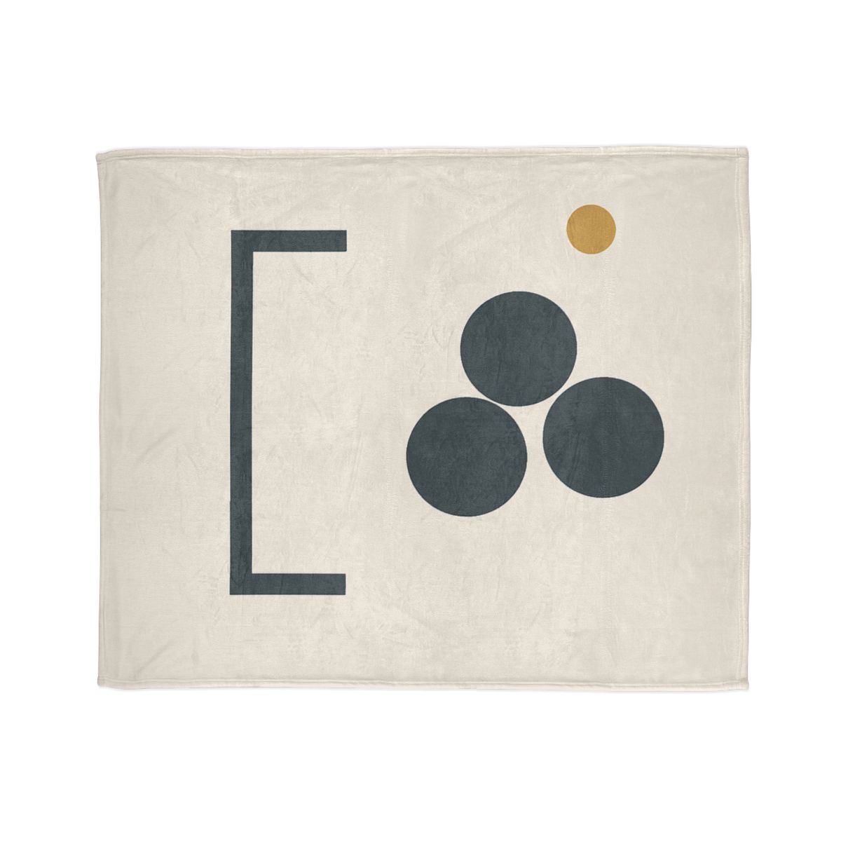 Diagonal Bracket And Three Circle Cluster warm winter blankets