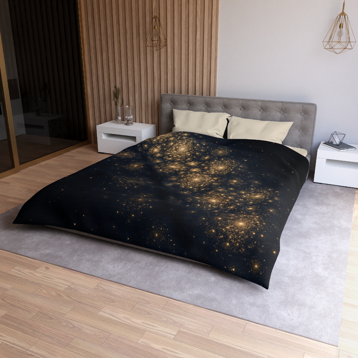 Starfield Mosaic Cascade trendy bedroom duvets
