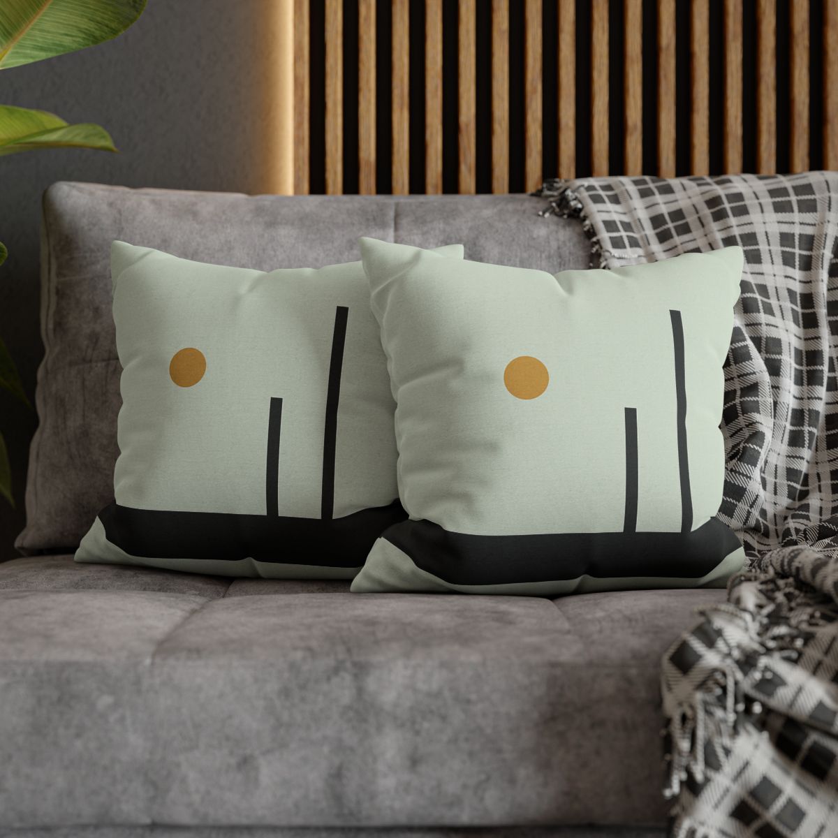 Low Horizon Bar And Twin Posts unique gift pillow cases