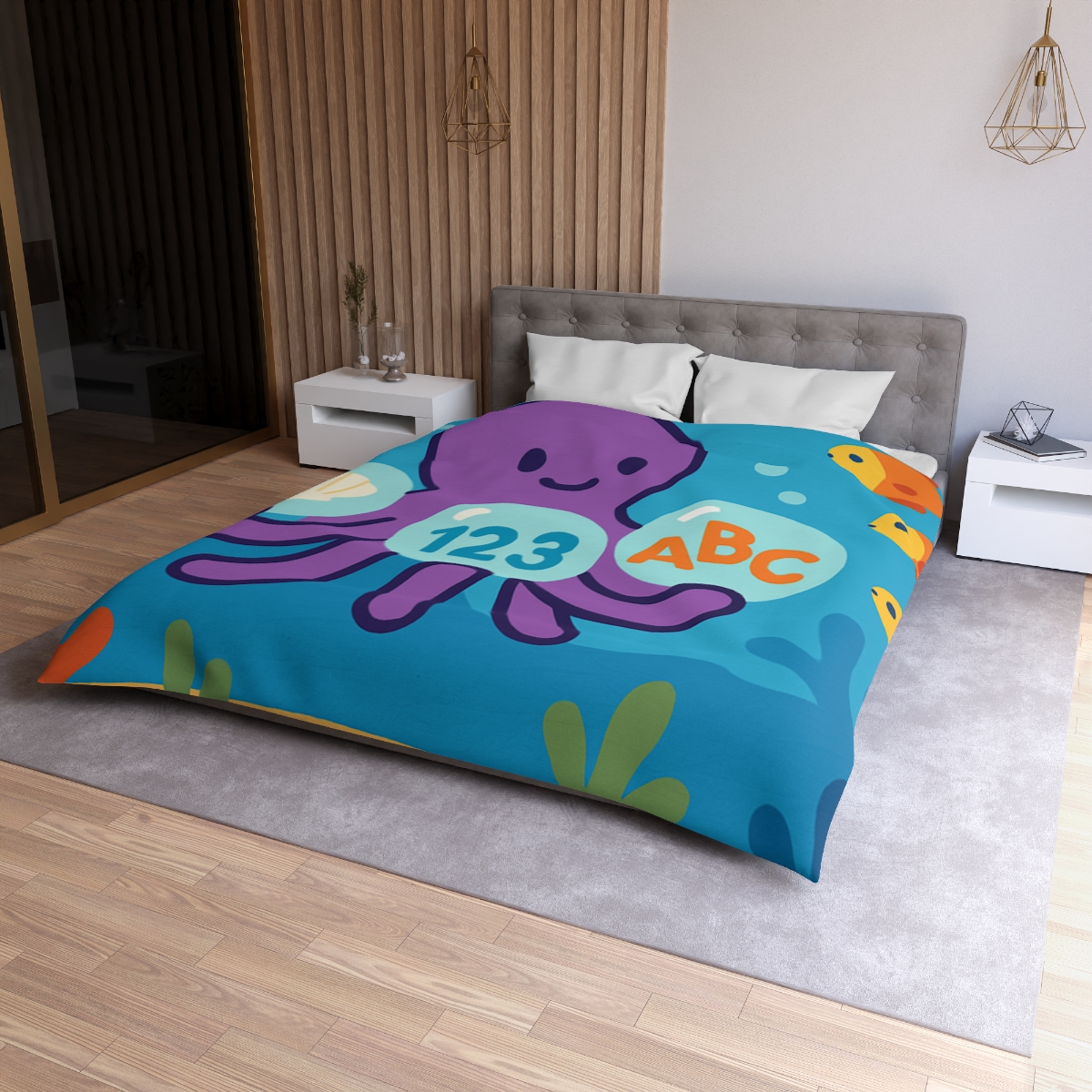 Octopus Library Of Bubble Books warm winter duvets