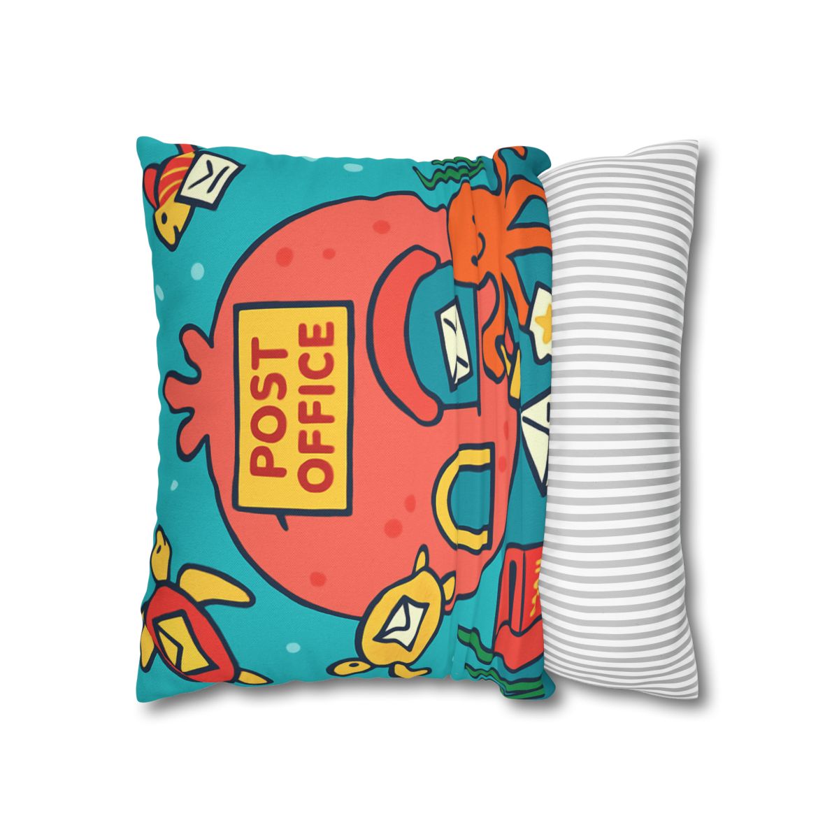 Coral Reef Planet Post Office custom pillow cases