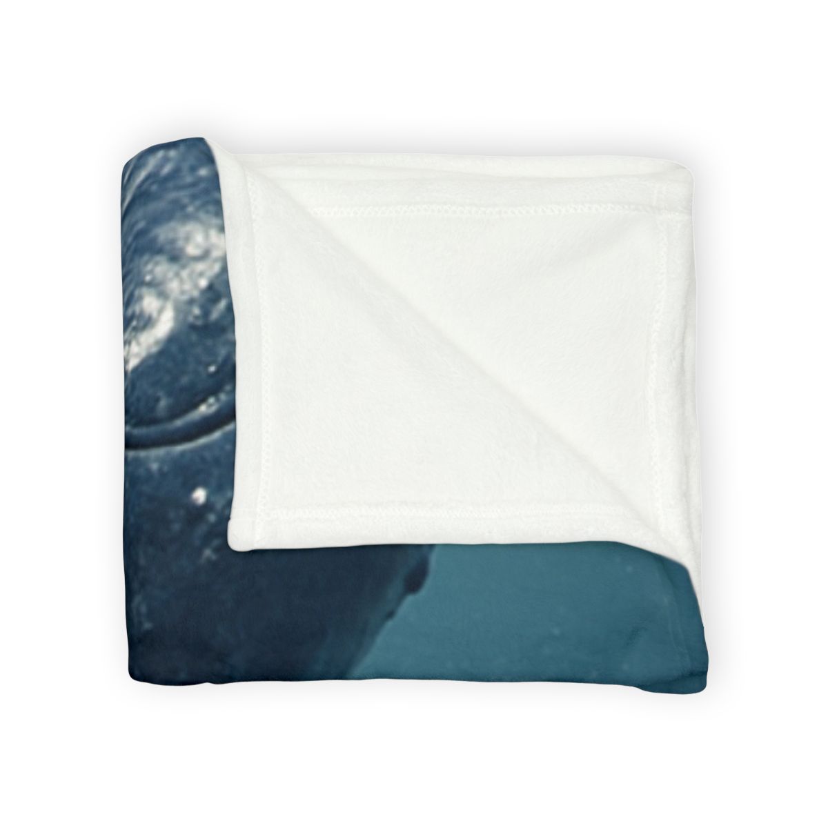 Ocean Song Humpback Whale personalized cozy blankets