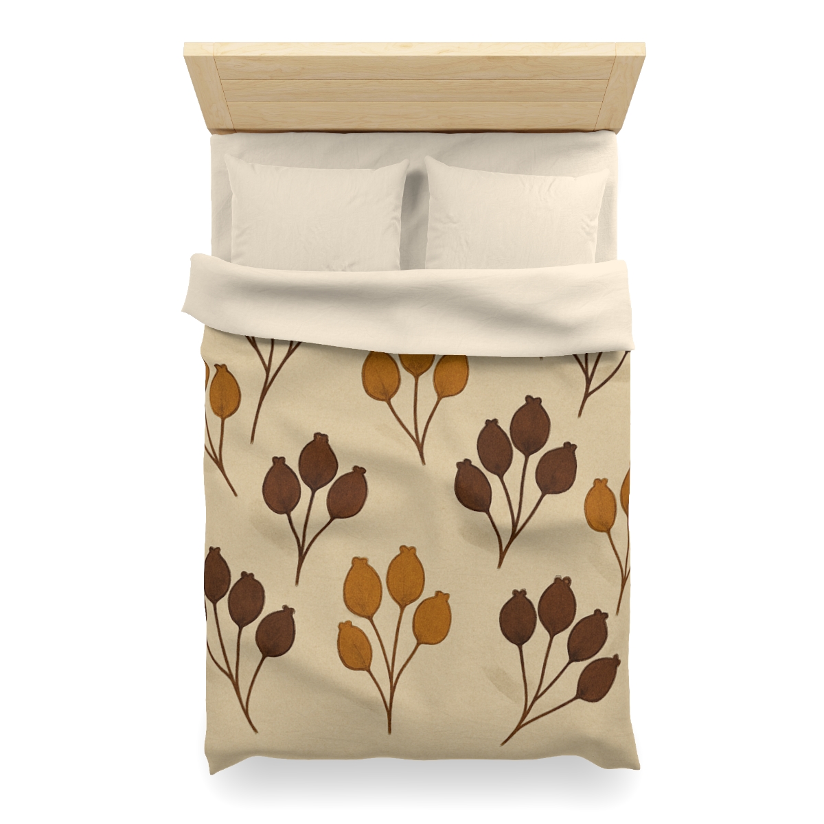 Seed Pod Cluster Study soft comforter duvets