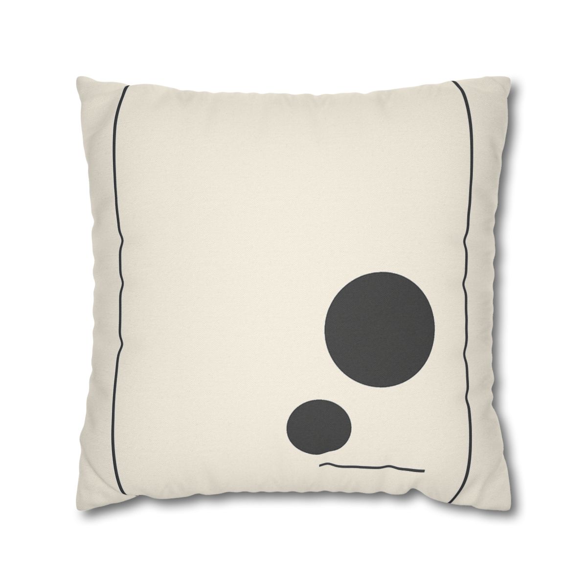 Offset Frame With Twin Disks personalized pillow covers