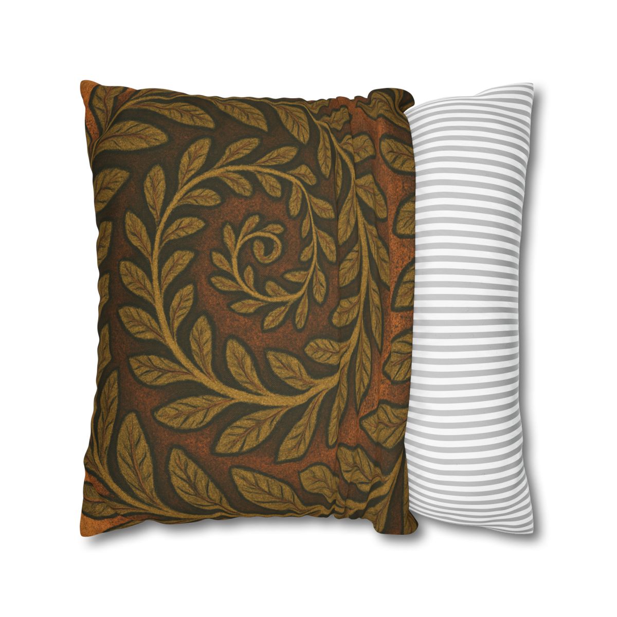 Frond Spiral Weave personalized pillow covers