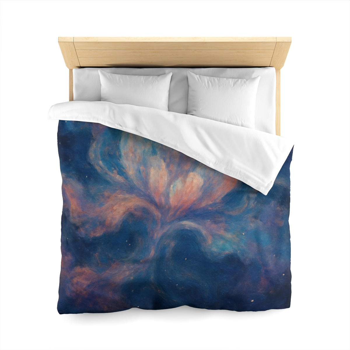 Velvet Plasma Bloom Tapestry custom duvets
