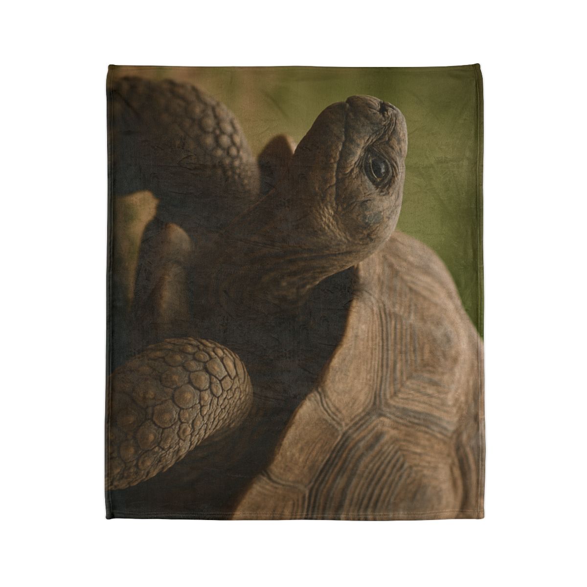 Giant Tortoise Timebound Gaze personalized cozy blankets