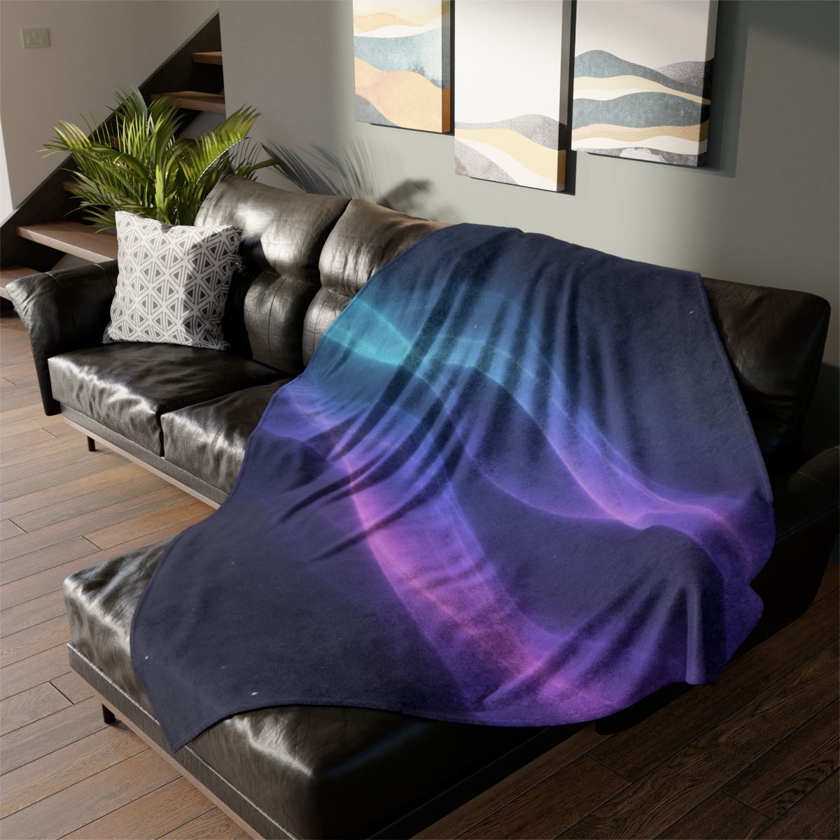 Prismatic Ion Veil Drift warm winter blankets