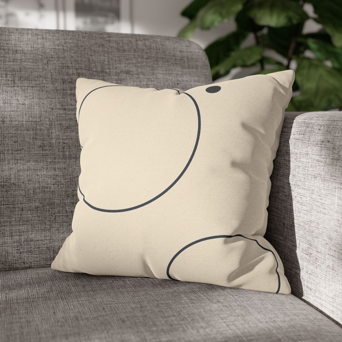 Orbital Offset Ring Quartet stylish decorative pillowcases
