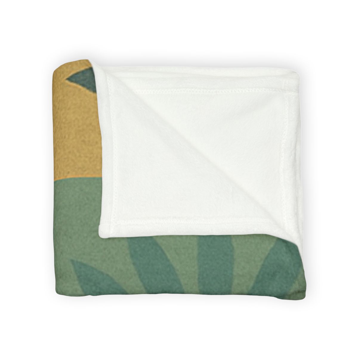 Frond Grid Harmony designer printed blankets