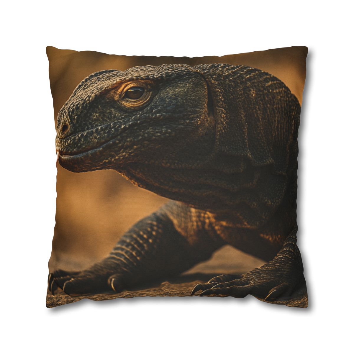 Molten Scale Komodo Dragon comfortable bedding pillow covers