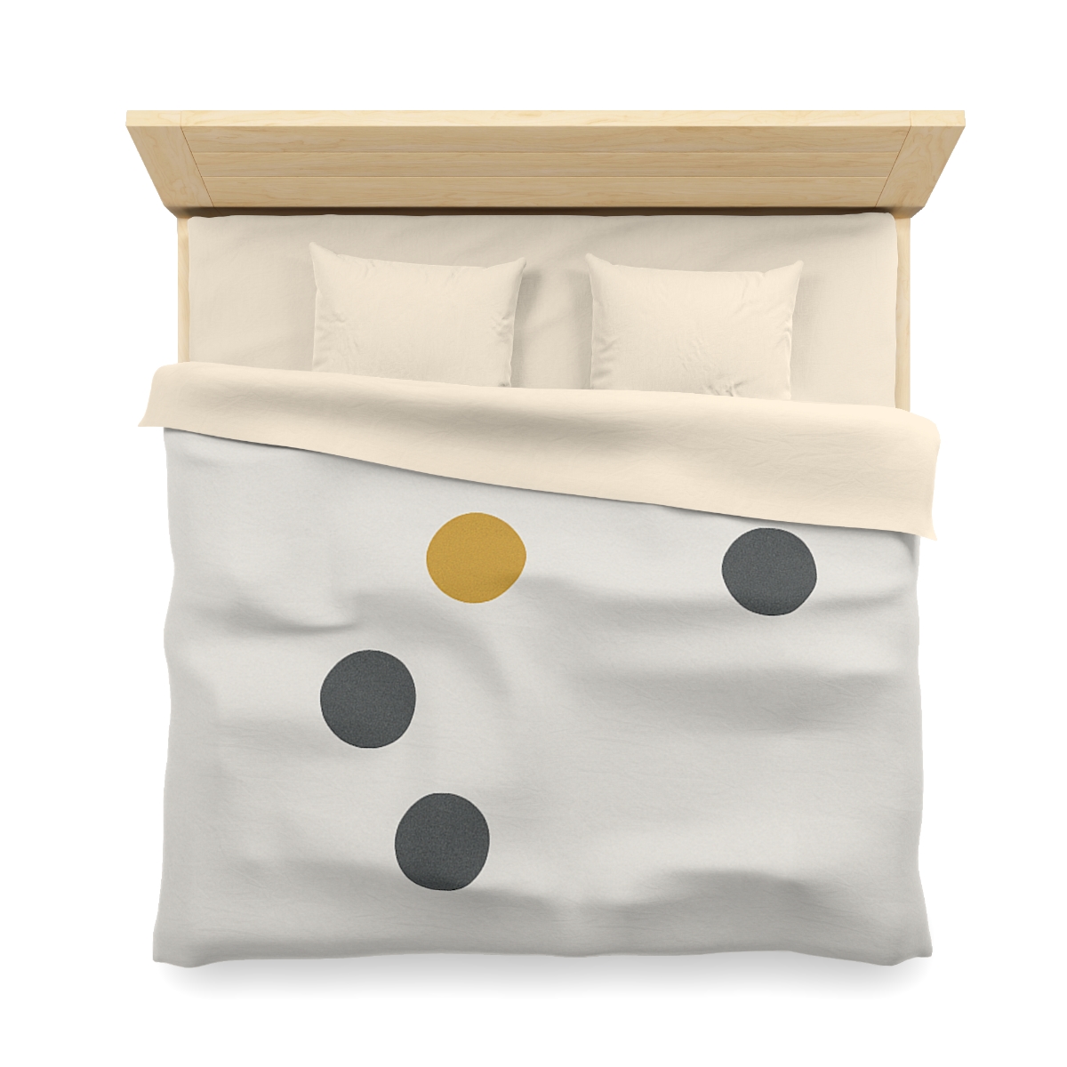 Asymmetric Dot Cluster custom duvets