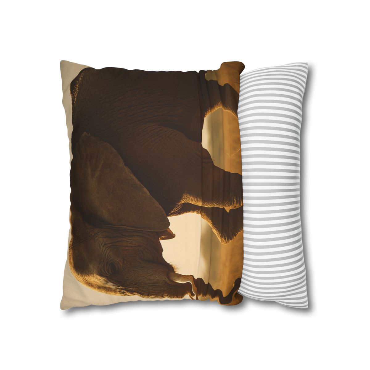 Savannah Sentinel Elephant comfortable bedding pillow covers