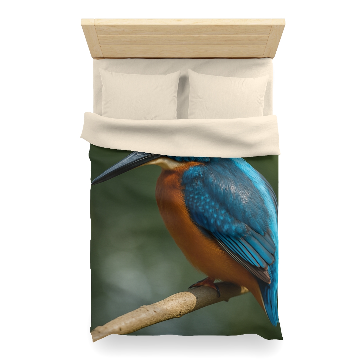 Azure Bolt Common Kingfisher trendy bedroom duvets